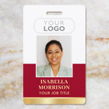 ID de Funcionário Nome Logotipo da Empresa Vermelh