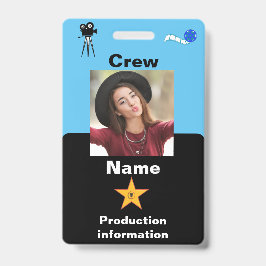 Crachá ID de Produção 1