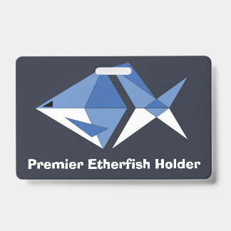 Crachá ID do Etherfisher Premier
