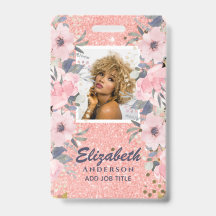 ID FOTO - Funcionário VIP Passa Flores Glitter Gir