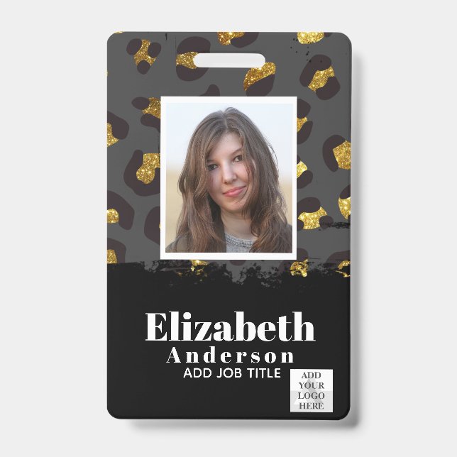 Crachá ID FOTO - O VIP do Funcionário Passa Impressões de (Frente)