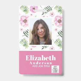 Crachá ID FOTO - Passagem VIP do Funcionário - Flores Gir