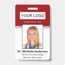 Identidade de Fotografia Vermelha Profissional Méd