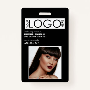 Crachá Identificação da Empresa de Fotografia de ID do Fu