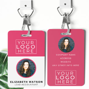 Crachá Identificação do evento com cordão personalizado e