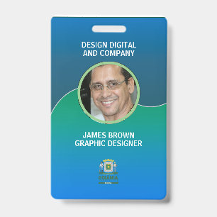 Crachá Identification badge