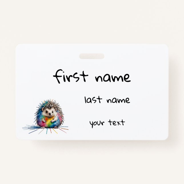 Crachá Igel (Frente)