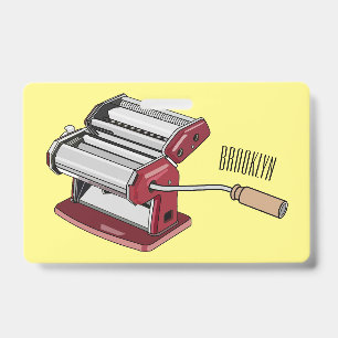 Crachá Ilustração de desenho do fabricante de massas