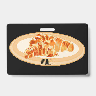 Crachá Imagem croissant
