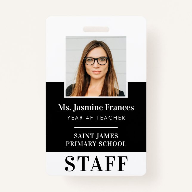 CRACHÁ IMAGEM MODERNA DO FUNCIONÁRIO (Frente)