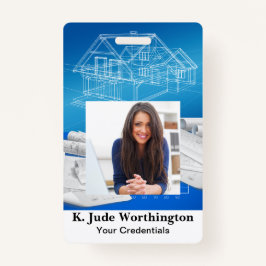 Crachá Imobilizador do Arquiteto Imobiliário - Consulte T