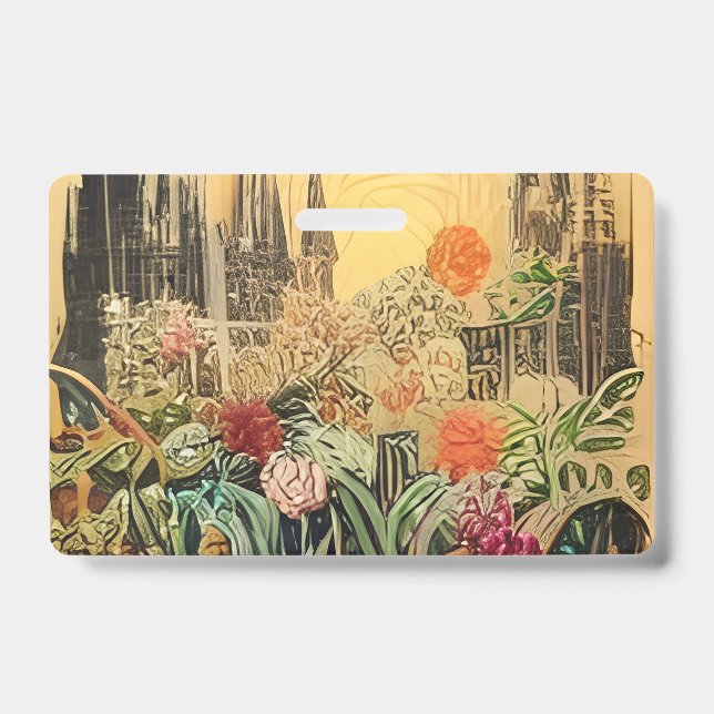 Crachá Impressão de fotos (Frente)