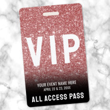Ingresso de Acesso Total VIP Evento Glamour Brilho