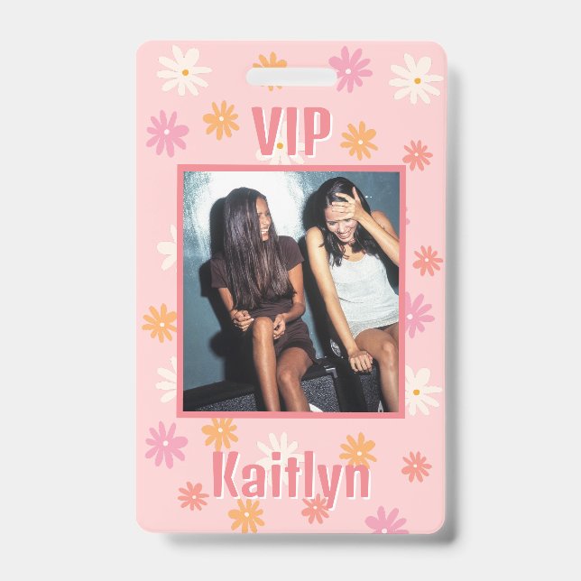 Crachá Ingresso VIP para Festa de Despedida de Solteira R (Frente)