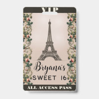 Ingressos VIP Paris Rose Pink Vines Torre Eiffel