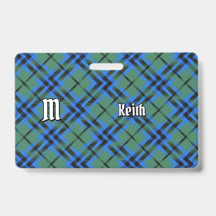 Crachá Insígnia Clan Keith Tartan