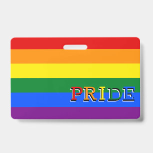 Crachá Insígnia da Bandeira do Arco-Íris & LGBT, Orgulho