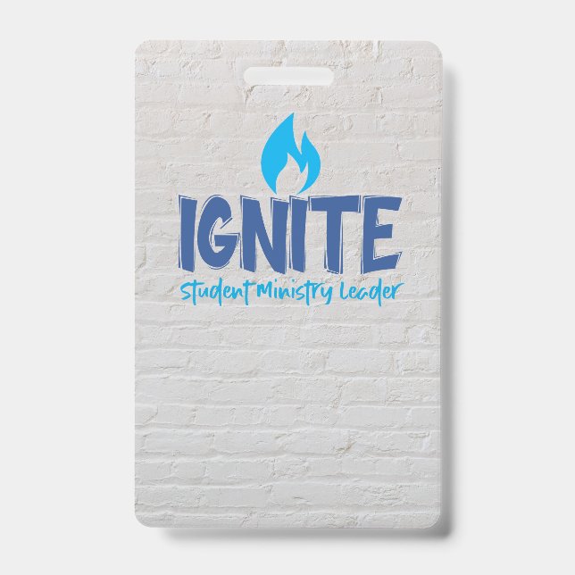 Crachá Insígnia de Líder Ignite (Frente)