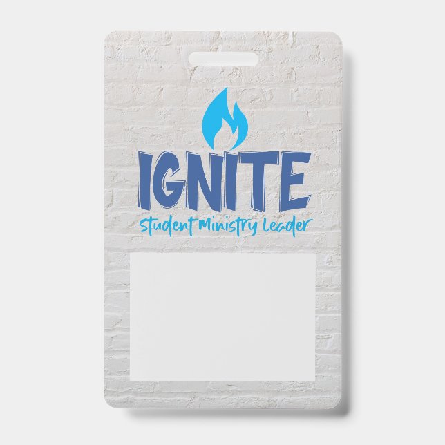 Crachá Insígnia de Líder Ignite (Frente)