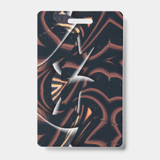 Crachá Insígnia de Padrão de Puzzle Despedaçado