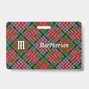 Crachá Insígnia do Tartan do Clã MacPherson