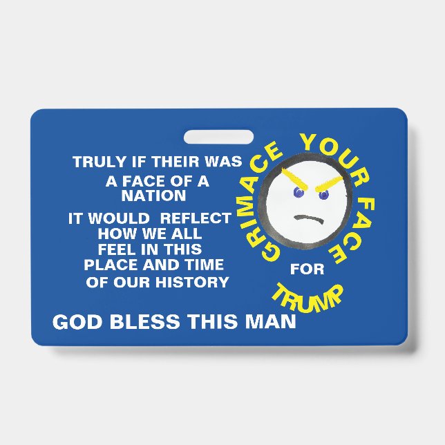 Crachá insígnia GRIMACE (Frente)