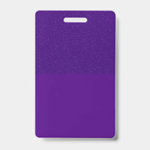 Crachá Insígnia Personalizada Ruído Brilho Roxo