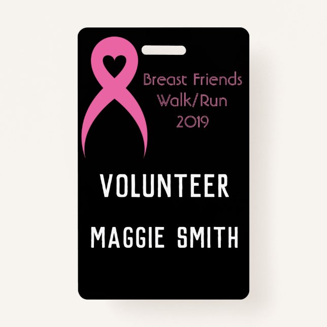 Crachá inteiramente customizável (Frente)