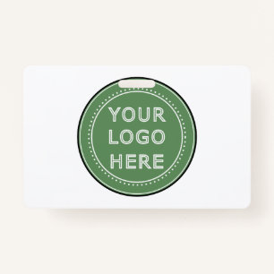 Crachá Inteligente, contemporâneo, polido e personalizáve