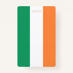 Crachá Irish National Flag, Irish Standard, Banner