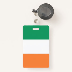 Crachá Irish National Flag, Irish Standard, Banner
