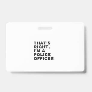 CRACHÁ ISSO, EU SOU POLICIAL.