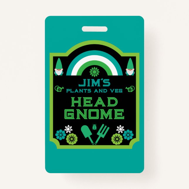 Crachá Jardim do Jardim Diretor (Frente)