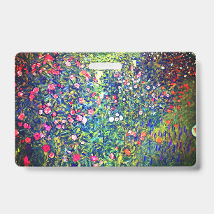 Crachá Jardim Italiano de Gustav Klimt
