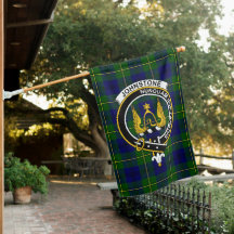 Crachá Johnston Modern Tartan Flag Clan