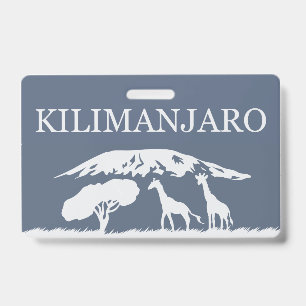 Crachá Kilimanjaro (azul)