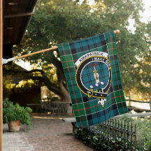 Crachá Kirkpatrick Tartan Flag Clan