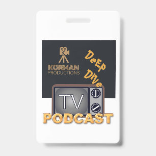 Crachá Korman Productions Deep Dive TV Podcast