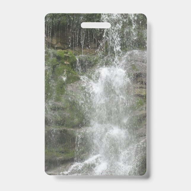 Crachá La Chute Waterfall no Parque Nacional de Forillon (Frente)