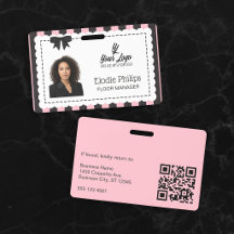 Lacre Rosa Listras Pretas Bordas Recortadas e Laço