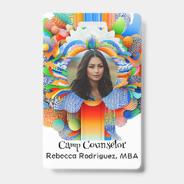 Crachá Líder/Guia do Campo de Atividade Juventude