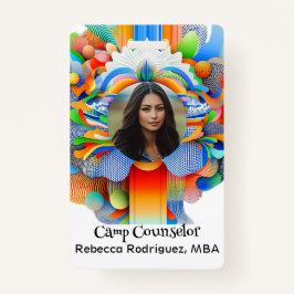 Crachá Líder/Guia do Campo de Atividade Juventude