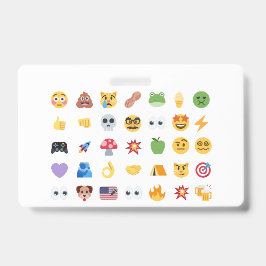 Crachá Linha do tempo de 35 emojis do Roaring Kitty GME M