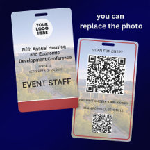 Localização Logotipo de Foto Substituível QR Confe