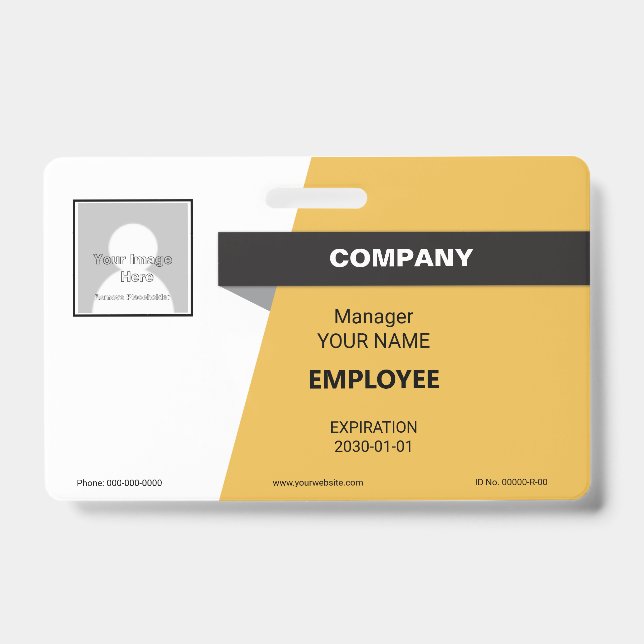 Crachá Logística (Frente)