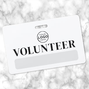 Crachá Logo Voluntário