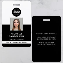 Logotipo da Empresa Foto do Funcionário ID