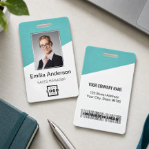 Logotipo da Empresa Personalizado Código de Barras