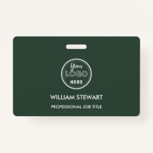 Logotipo de negócios verde escuro Funcionarios de 