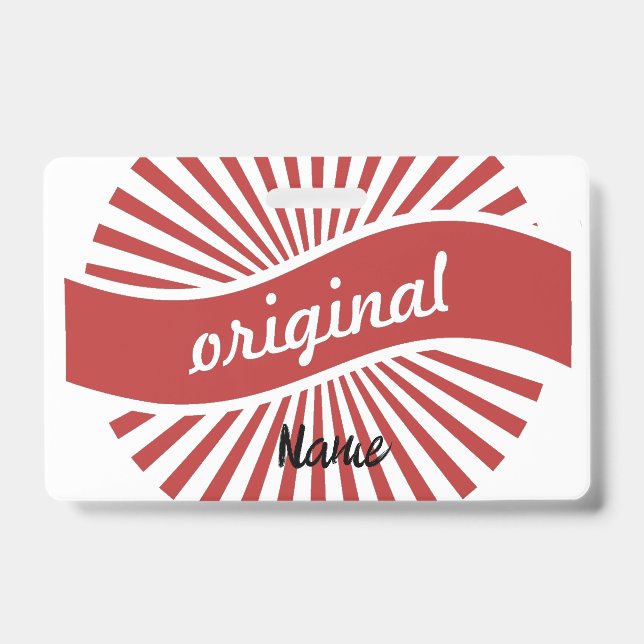 Crachá Logotipo Original Sinal Thunder_Cove  (Frente)